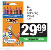 Bic Kids Colouring Pencil-12s