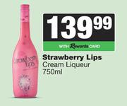 Strawberry Lips Cream Liqueur-750ml