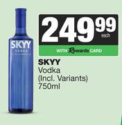 Skyy Vodka-750ml