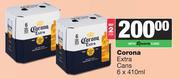 Corona Extra Cans-For 2 x 6 x 410ml