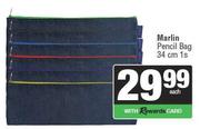 Marlin Pencil Bag 34cm-1s