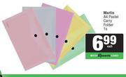 Marlin A4 Pastel Carry Folder-1s