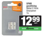 Spar Good Living Metal 2 Hole Sharpener-1s