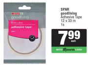 Spar Good Living Adhesive Tape 12 x 33m-1s