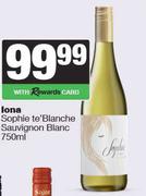 Iona Sophie te Blanche Sauvignon Blanc-750ml