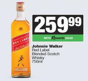 Johnnie Walker Red Label Blended Scotch Whisky-750ml