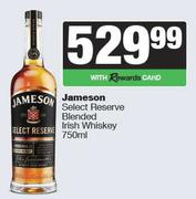 Jameson Select Reserve Blended Irish Whisky-750ml