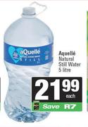 Aquelle Natural Still Water-5L