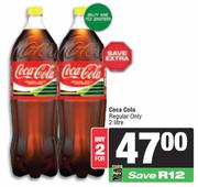 Coca Cola Regular Only-For 2 x 2L