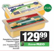 Parmalat Or President Prepacked Cheese Assorted-850g