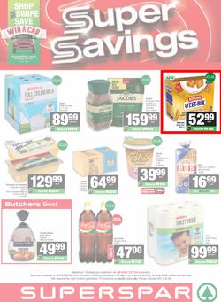 SUPERSPAR KwaZulu-Natal (Town) : Super Savings (22 April - 10 May 2026), page 1