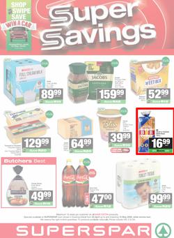 SUPERSPAR KwaZulu-Natal (Town) : Super Savings (22 April - 10 May 2026), page 1