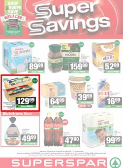 SUPERSPAR KwaZulu-Natal (Town) : Super Savings (22 April - 10 May 2026), page 1