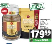 Douwe Egberts Coffee Jar 200g Or Pouch 230g