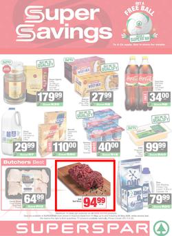 SUPERSPAR KwaZulu-Natal (Town) : Super Savings (11 May - 24 May 2026), page 1