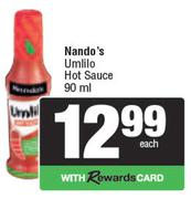 Nando's Umlilo Hot Sauce-90ml