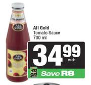 All Gold Tomato Sauce-700ml