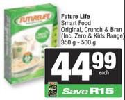 Futurelife Smart Food Original, Crunch & Bran-350g-500g