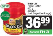 Black Cat Peanut Butter Assorted-400g
