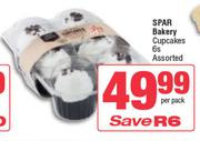 Spar Bakery Cupcakes Assorted-6s Per Pack