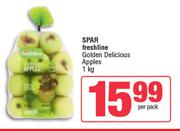 Spar Freshline Golden Delicious Apples-1Kg Per Pack