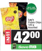 Lay's Potato Chips Assorted-For 2 x 120g