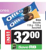 Oreo Biscuits Assorted-For 2 x 119g-128g