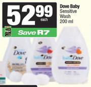 Baby Dove Sensitive Wash-200ml
