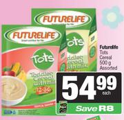 Futurelife Tots Cereal Assorted-500g