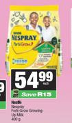 Nestle Nespray Forti Grow Growing Up Milk-400g