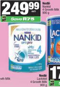 Nestle Nankid 4 Growth Milk-900g