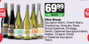 Olive Brook Sauv Blanc,Chenin,Chardonnay,Mosacto,Rose,Shiraz,Pino,Malbec,Cinsault,Cad Sauv 750ml