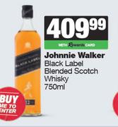 Johnnie Walker Black Label Blended Scotch Whisky-750ml