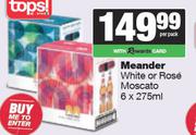 Meander White Or Rose Moscato-6 x 275ml Per Pack