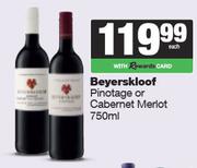 Beyserkloof Pinotage Or Cabernet Merlot-750ml