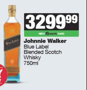Johnnie Walker Blue Label Blended Scotch Whisky-750ml