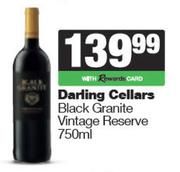 Darling Cellars Black Granite Vintage Reserve-750ml