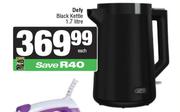 Defy 1.7L Black Kettle