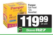 Pamper Cat Food Assorted-12s Per Pack