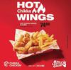 Hot Chikka Wings & Chips