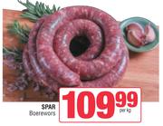 Spar Boerewors-Per Kg