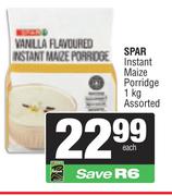 Spar Instant Maize Porridges Assorted-1kg
