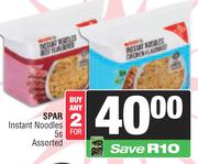 Spar Instant Noodles Assorted-For Any 2 x 5s Pack