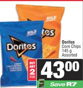 Doritos Corn Chips Assorted-For Any 2 x 145g