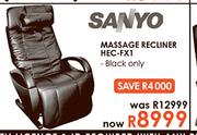 Sanyo Black Massage Recliner(HEC-FX1)
