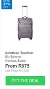 American Tourister Ski Spinner (Various Sizes)
