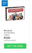 Monopoly The Big Bang Theory