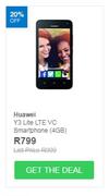 Huawei Y3 Lite LTE VC Smartphone (4GB)