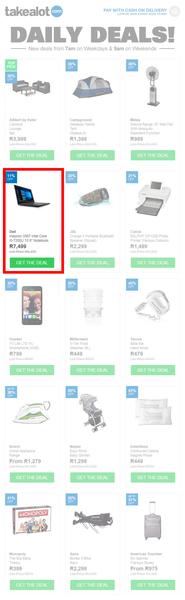 Takealot : Daily Deals , page 1