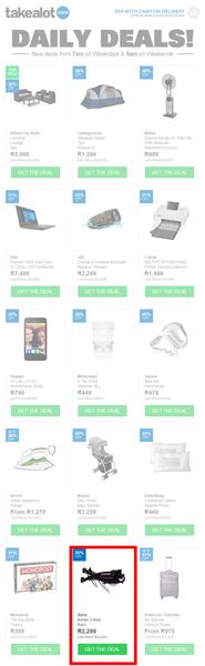 Takealot : Daily Deals , page 1